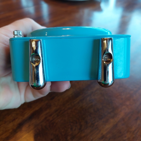 SpongeBob SquarePants Alarm Clock Analog Metal Retro 2005 Viacom - Picture 5 of 8